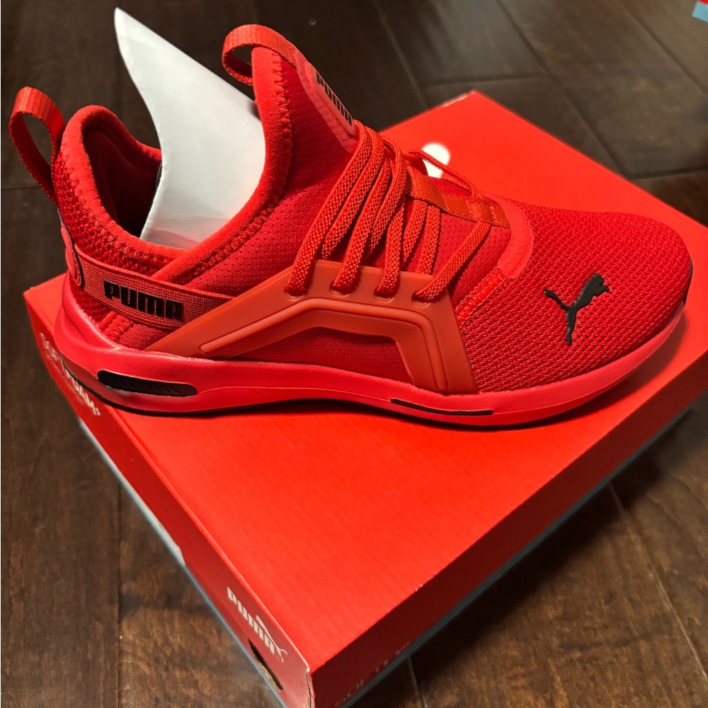 PUMA Kids Red Sneakers